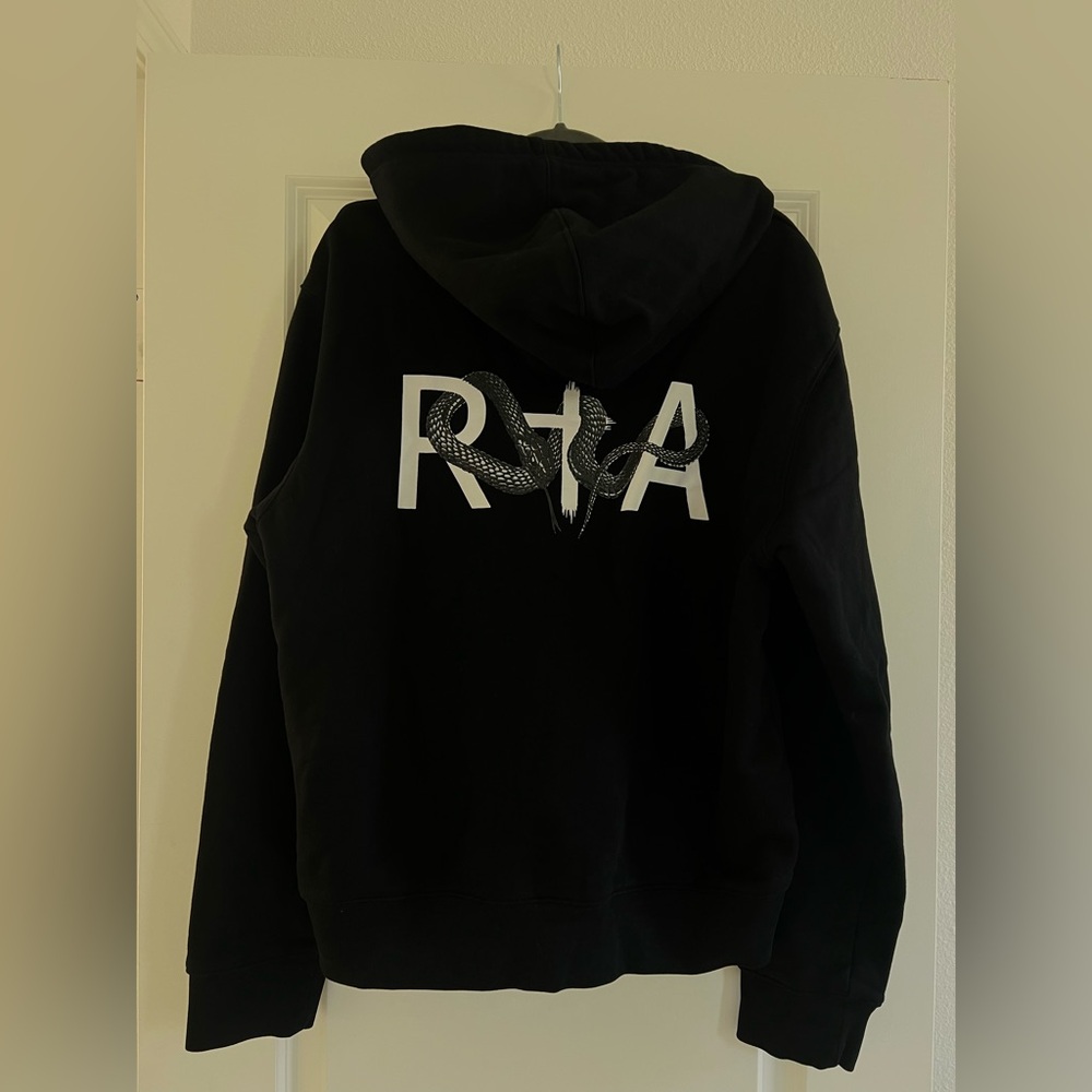 R+A Black Hoodie